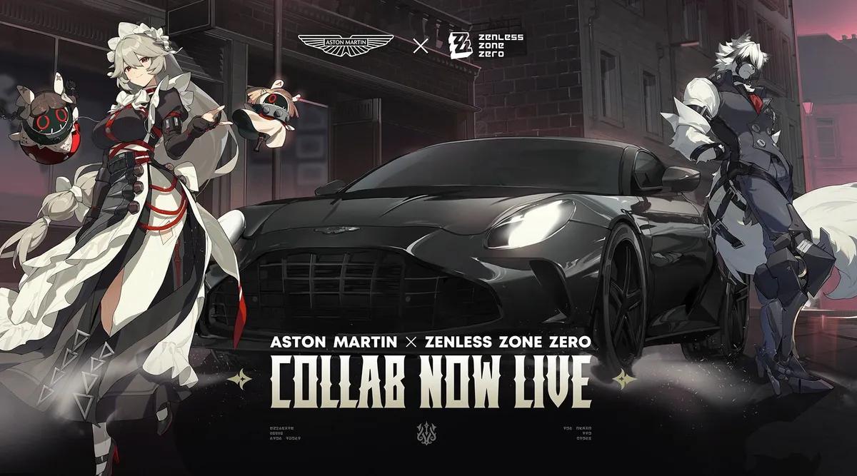 HoYoverse сотрудничает с Aston Martin для создания стильного Zenless Zone Zero
