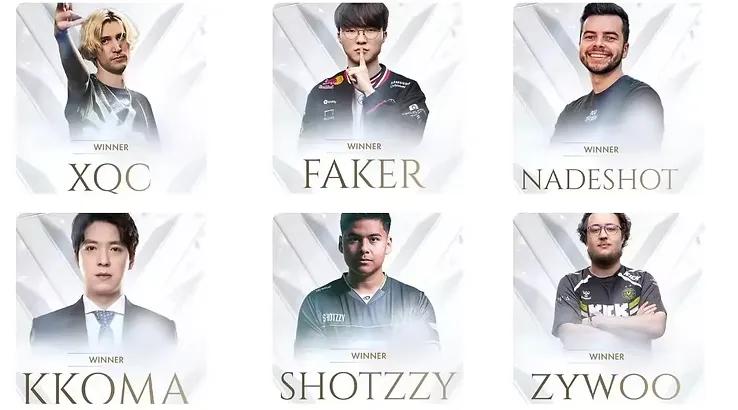 Esports Awards 2025: Полный список победителей и номинантов