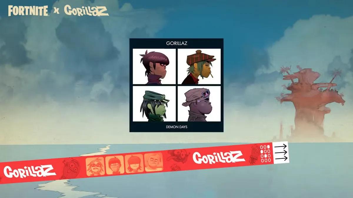 Фестиваль Fortnite объединяется с Gorillaz для 10 сезона