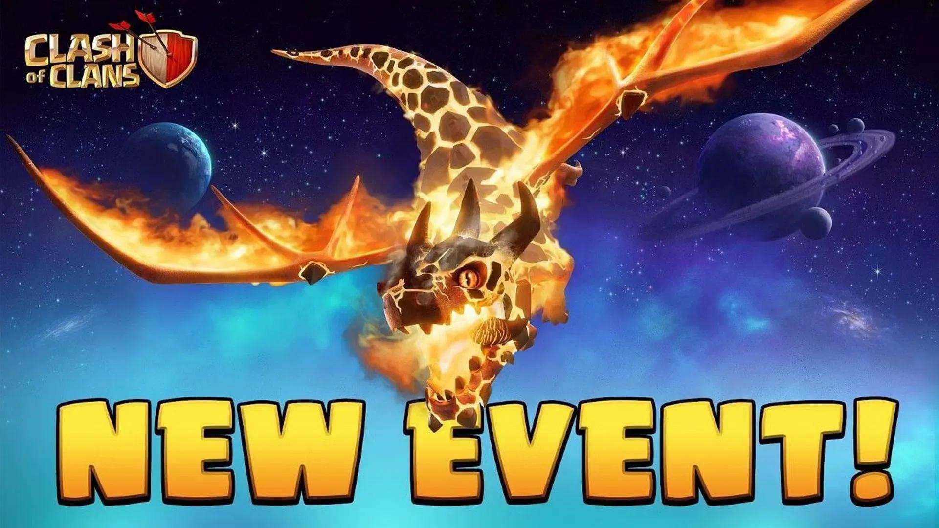 Clash of Clans сентябрь 2025 Мини-событие с участием Супердракона