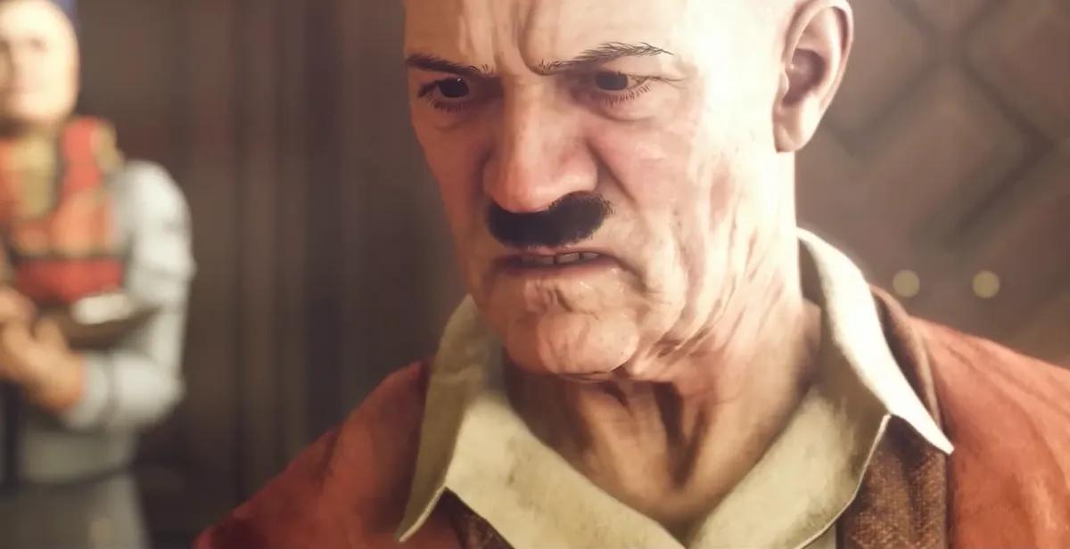 В Wolfenstein 2 раскрыта сцена с вырезанным Гитлером, а MachineGames анонсирует третью игру