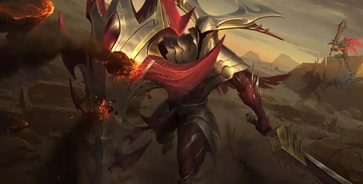 Слухи: Первый взгляд на Заахена, нового чемпиона Даркина в League of Legends