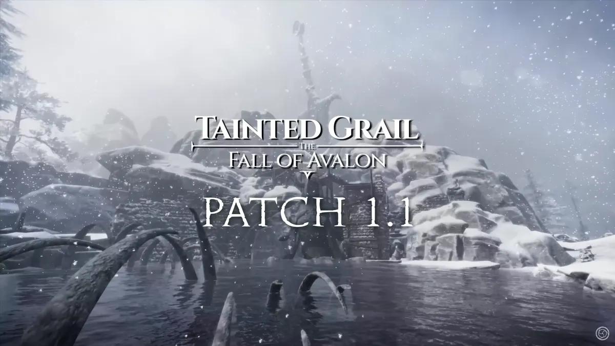 Tainted Grail: The Fall of Avalon Обновление 1.1 добавляет новые игровые плюсы и основной контент