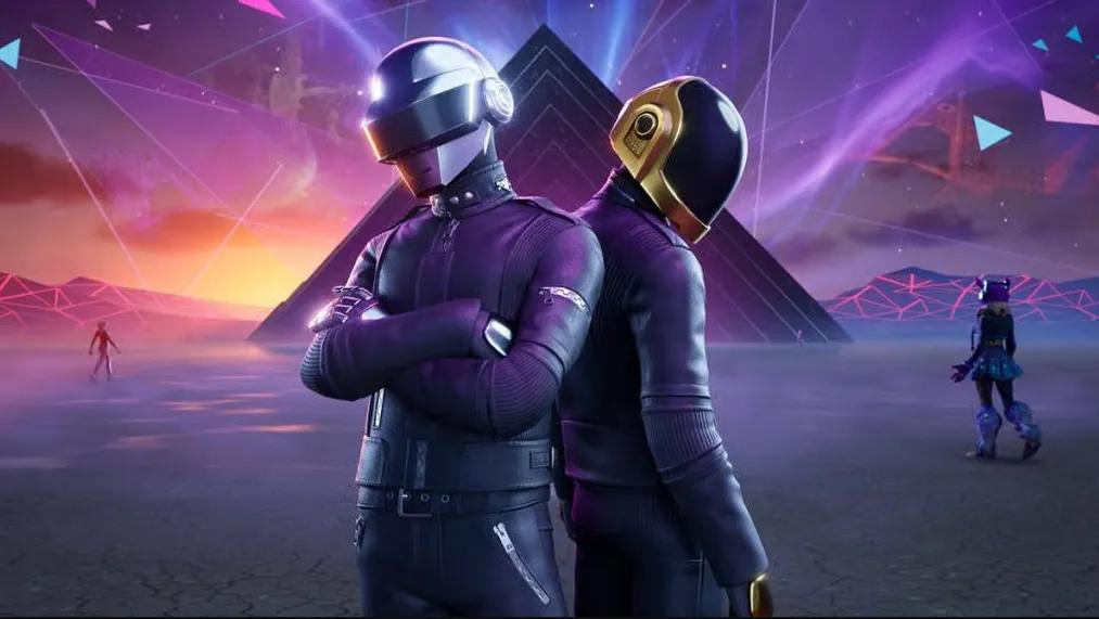 Коллаб Fortnite и Daft Punk: Скины, косметика и живое событие