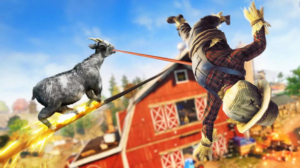 Goat Simulator 3 запускает новое DLC: Baadlands: Мохнатая дорога
