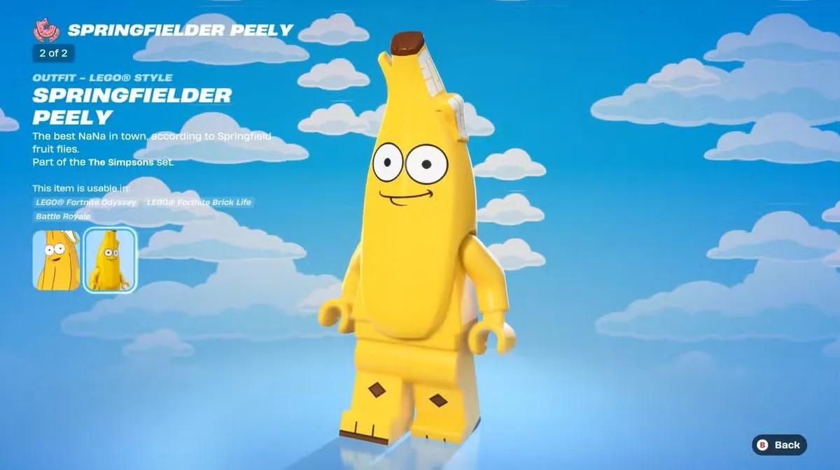 Fortnite x The Simpsons: Как разблокировать новый скин Спрингфилдера Пили