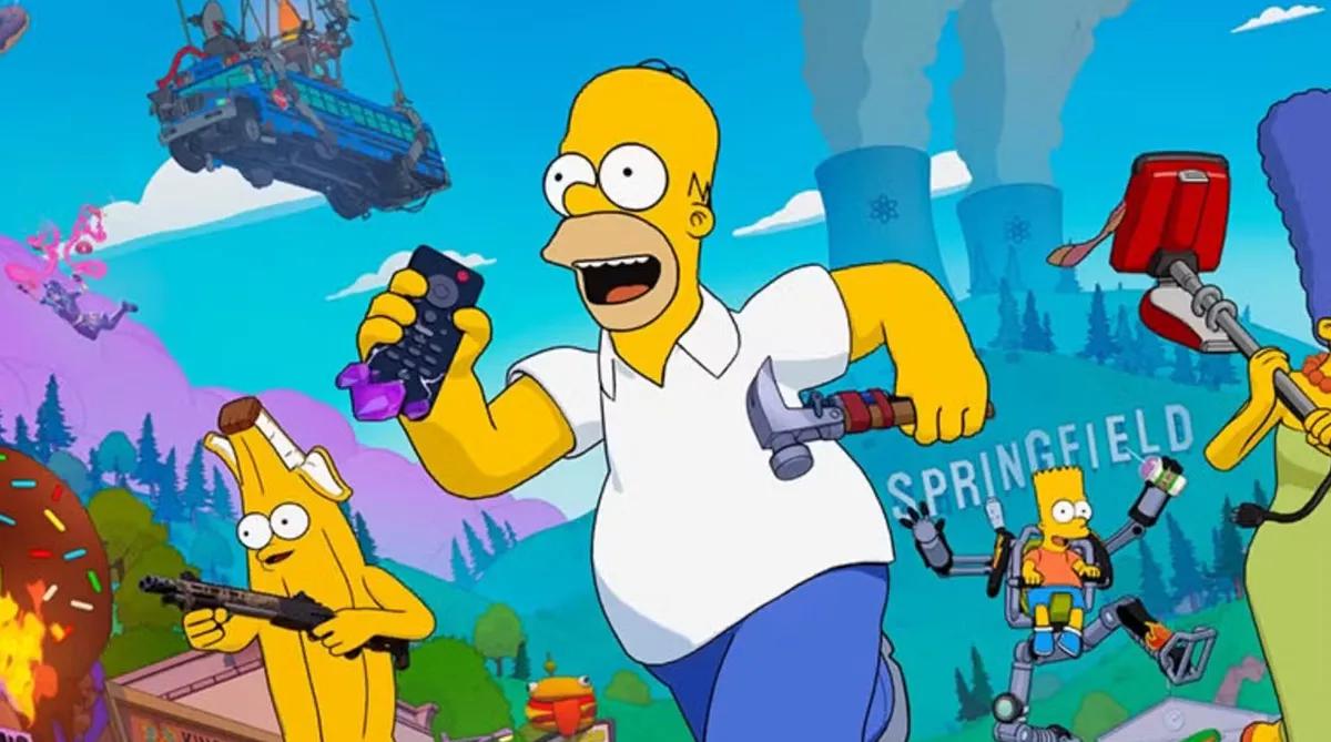 Симпсоны только что убили популярного персонажа Fortnite