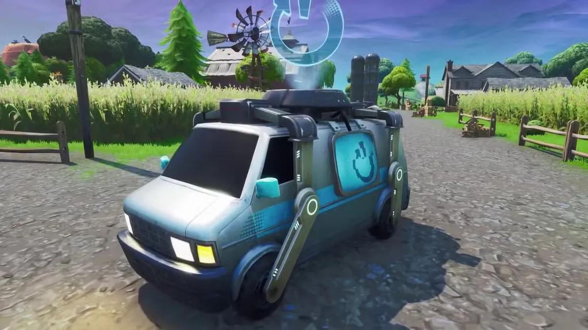 В седьмой главе Fortnite могут появиться ездовые фургоны для перезагрузки и самовосстановление