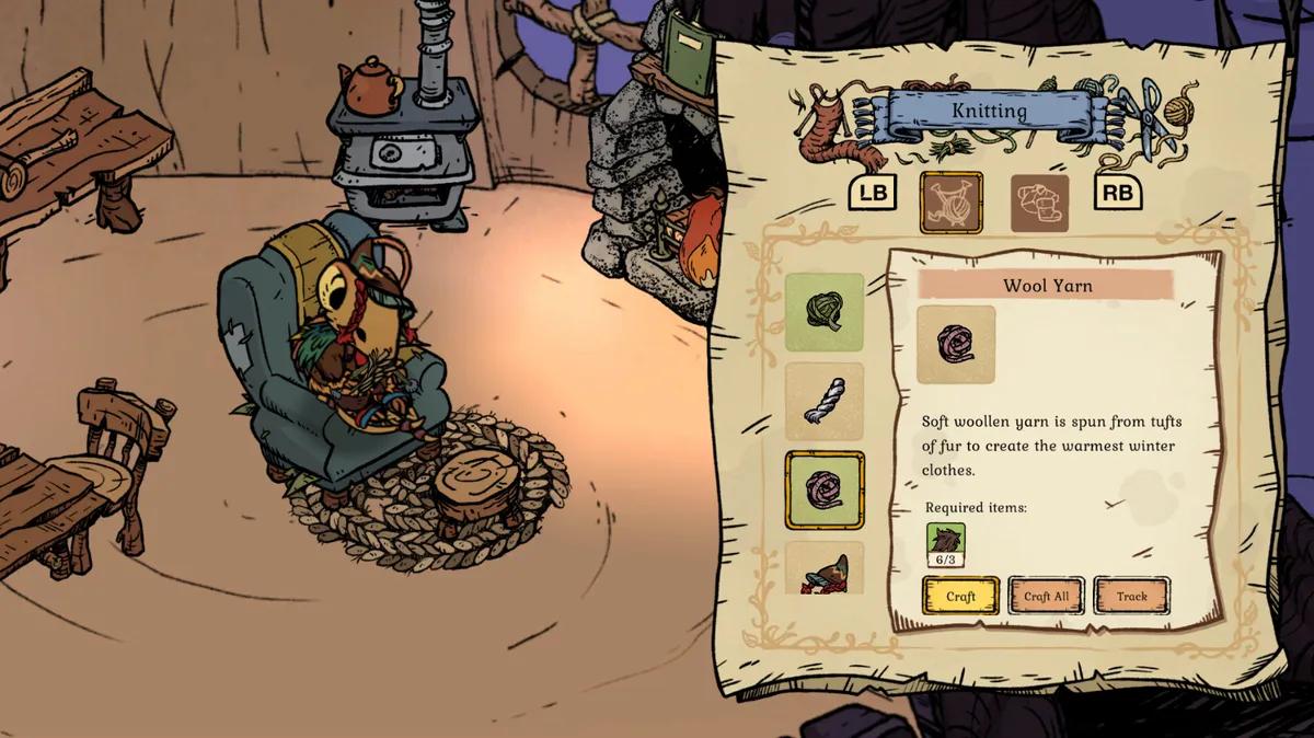Winter Burrow - уютное приключение в стиле Survival Storybook на PC
