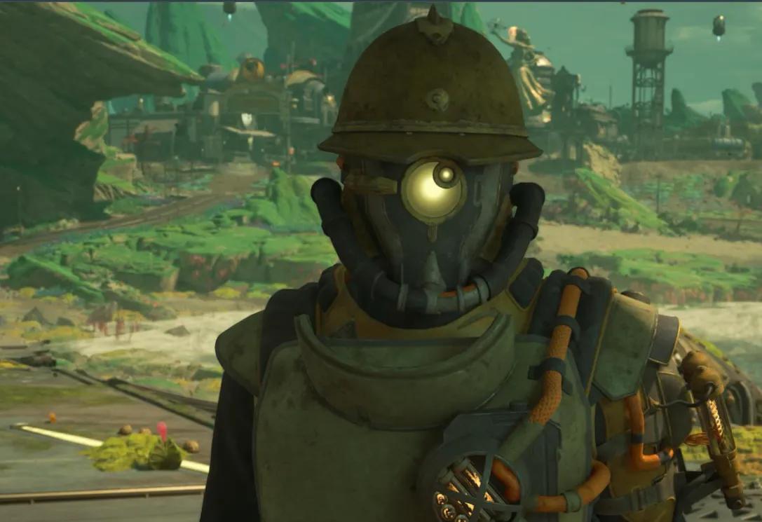 Курьер из "Внешних миров 2" и знакомый отзыв из Skyrim