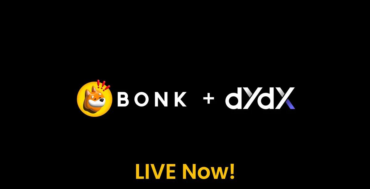 Компания Bonk запускает BONKTrade: DEX, управляемый сообществом и работающий на базе dYdX