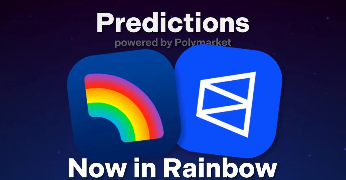 Интеграция Polymarket в Rainbow: новый шаг в мире криптопрогнозов.