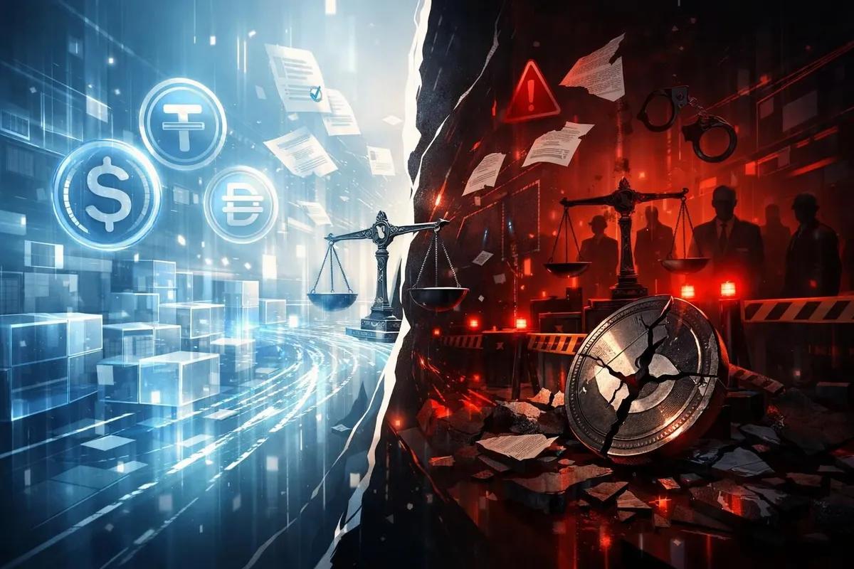 Резкий контраст в использовании стейблкоинов