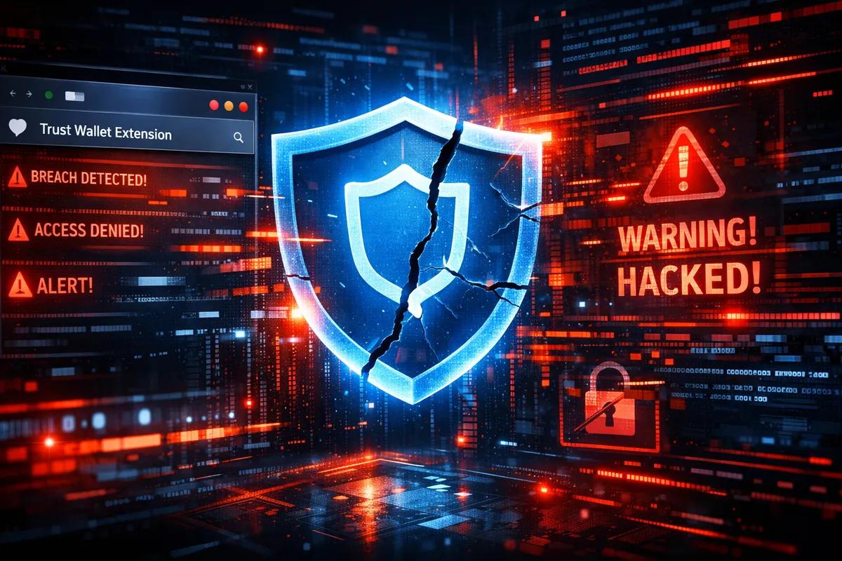 Возможная взлом расширения для браузера Trust Wallet: миллионы украдены у пользователей.