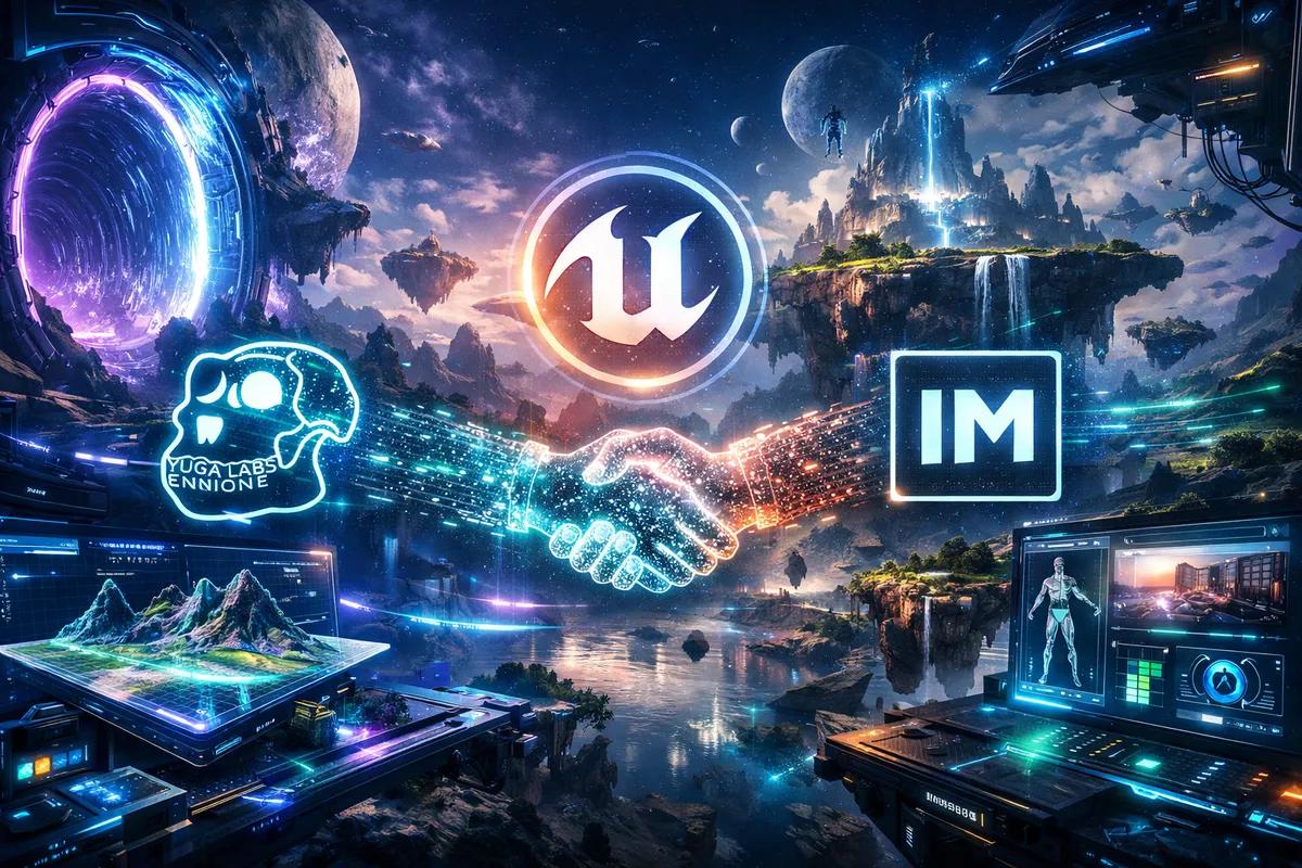 Компания Yuga Labs приобрела платформу Unreal Engine у Improbable для укрепления метавселенной Otherside.