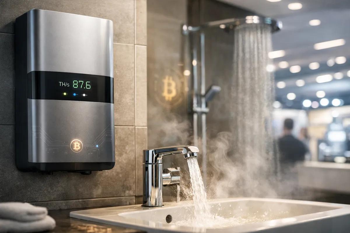 Майнинг в ванной комнате: Superheat представит революционный водонагреватель для биткоина на выставке CES 2026