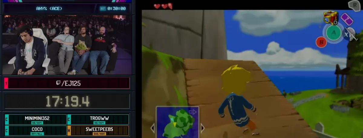 Двадцать лет спустя новый трюк разрушил рекорд скорости бега в Zelda: Wind Waker вдвое