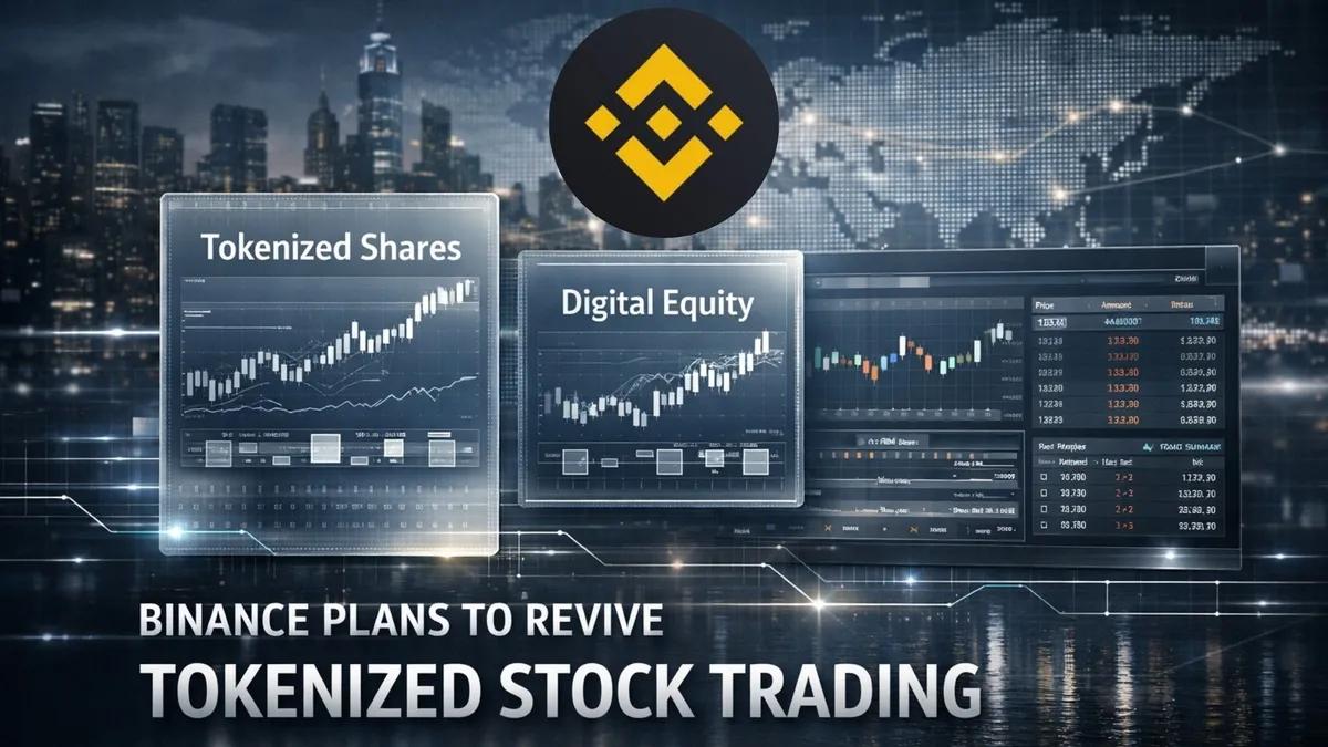 Binance планирует возродить торговлю токенизированными акциями