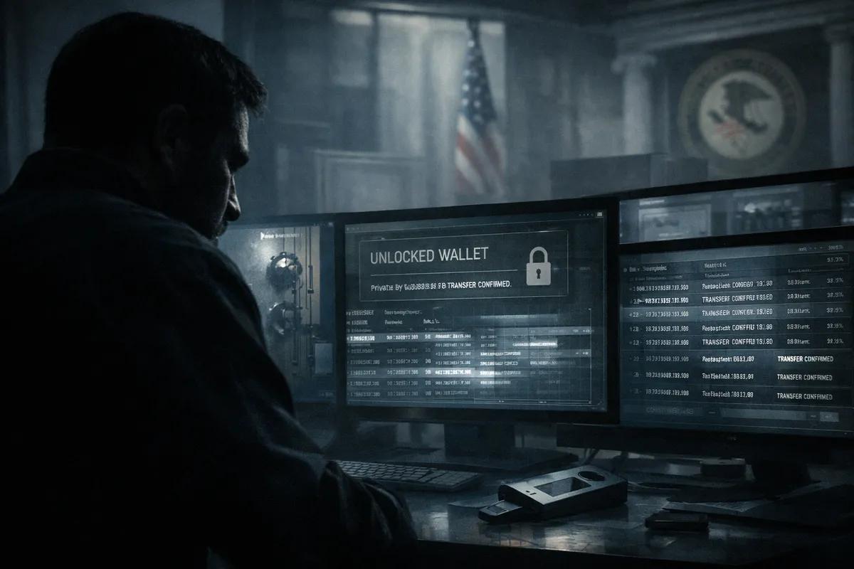 Как сын подрядчика USMS годами воровал криптовалюту у правительства США