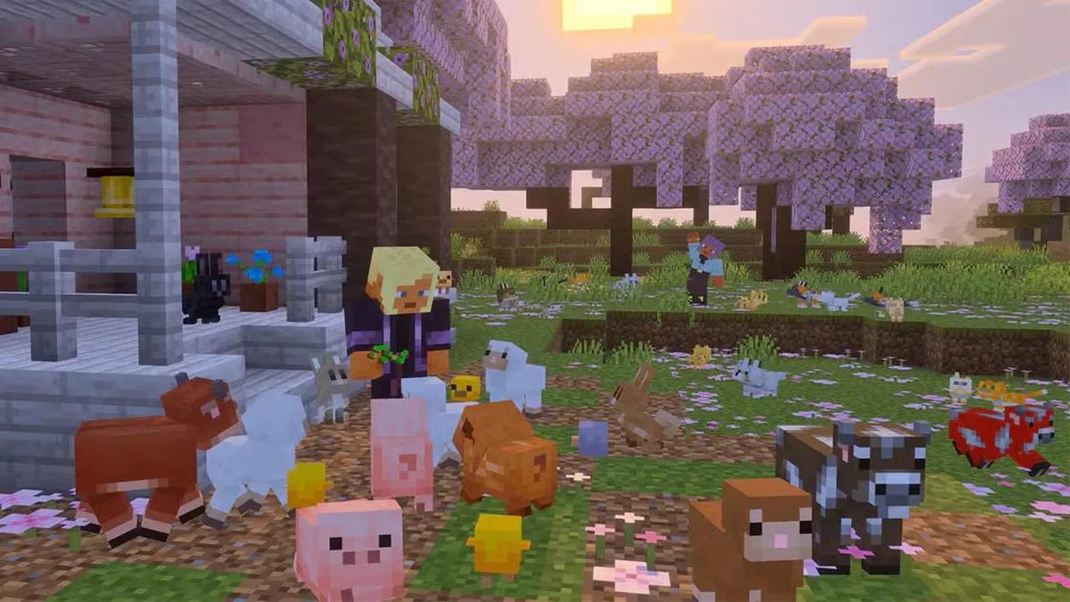 Minecraft представил Золотой Одуванчик и новых детенышей мобов в преддверии выхода следующей игры.
