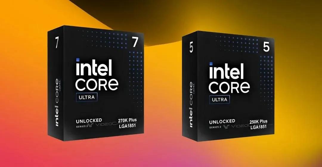 Intel выпускает игровые процессоры Core Ultra 7 270K Plus и 5 250K Plus