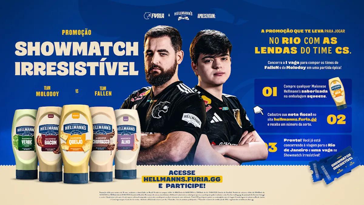 Покупайте майонез, играйте с FalleN: Hellmann’s отправляет фанатов на IEM Rio 2026