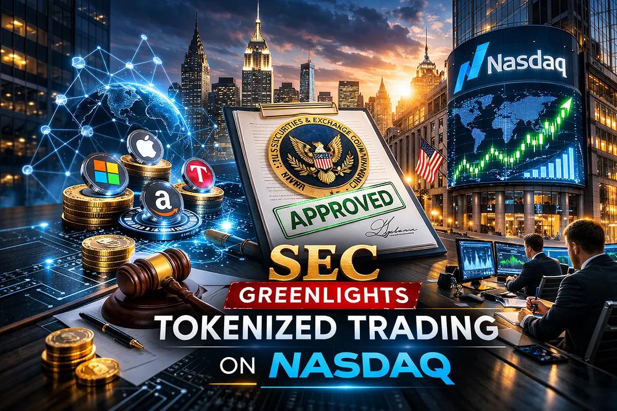 Комиссия по ценным бумагам и биржам США (SEC) разрешила торговлю токенизированными активами на NASDAQ.