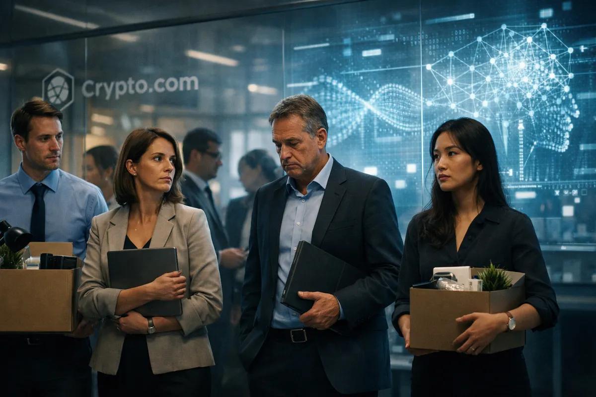 Компания Crypto.com уволит 12% сотрудников в связи с масштабной интеграцией искусственного интеллекта.