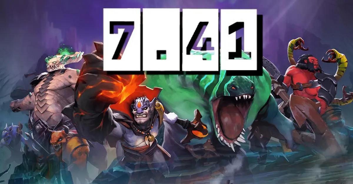 Dota 2 Патч 7.41: Дисбаланс: имбалансные герои, новые предметы и изменения меты.