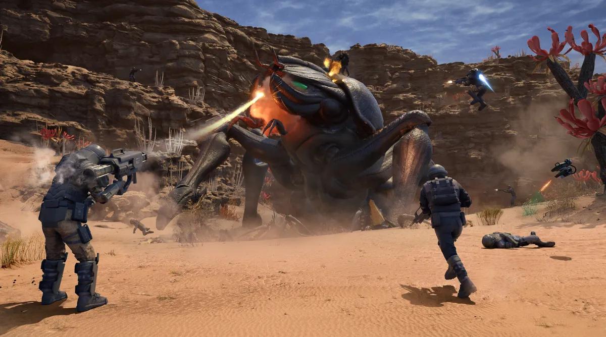 Обновление 1.10 для Starship Troopers Extermination: появились мехи Marauder и улучшения Ambush.