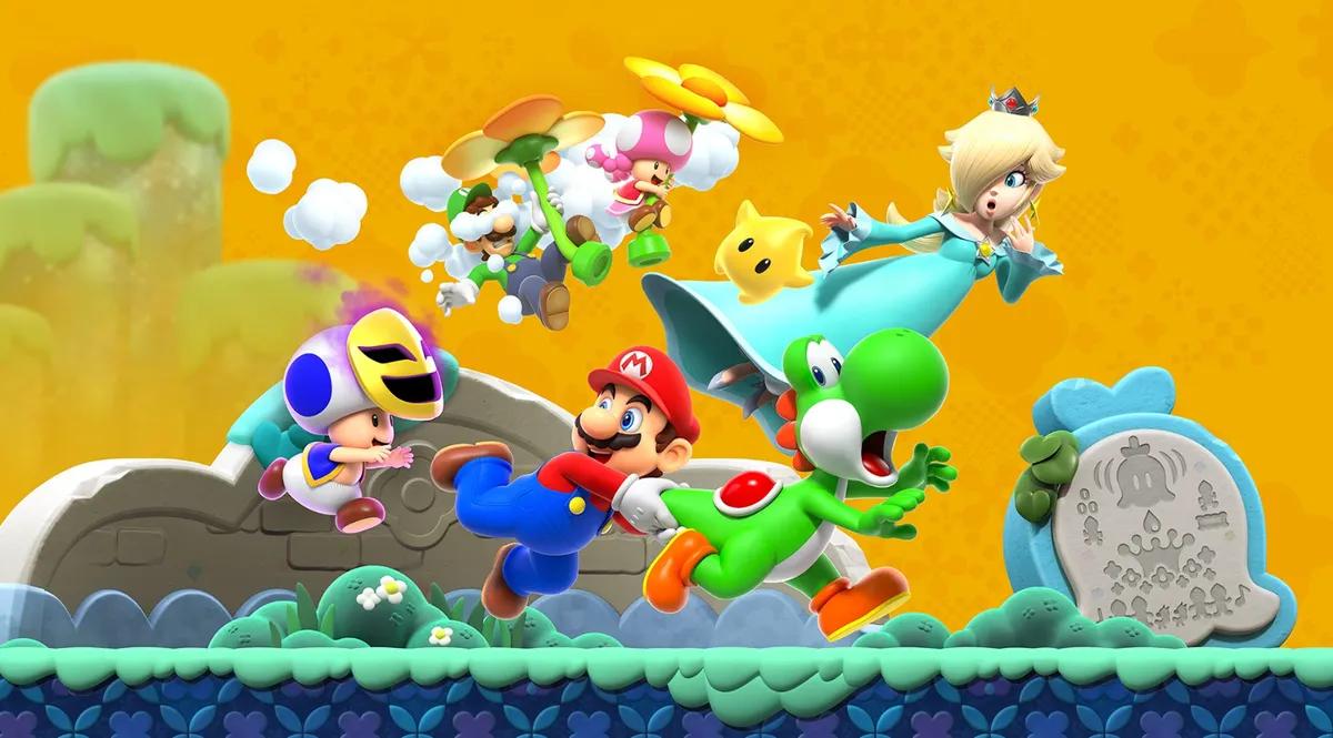 Обзор игры Super Mario Bros. Wonder для Nintendo Switch 2 Edition + встреча в парке Беллабель.