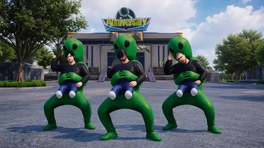 PUBG Mobile устраивает настоящий хаос с первоапрельским событием «Вторжение инопланетян».