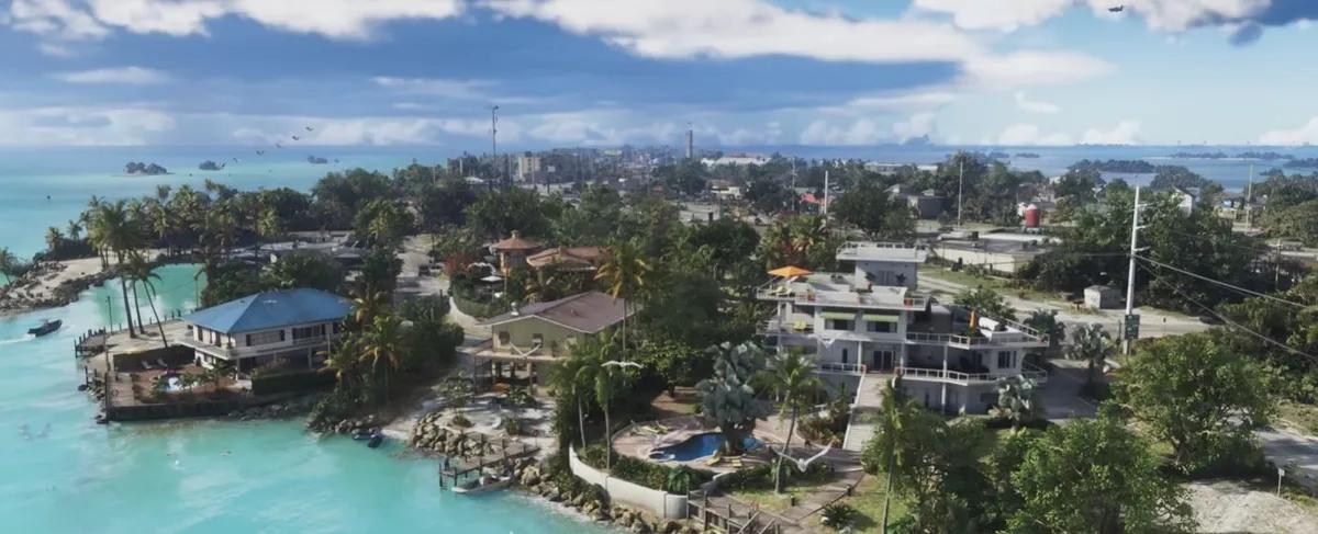 Новая утечка информации о GTA 6 позволяет подробно рассмотреть определенную локацию из трейлера игры