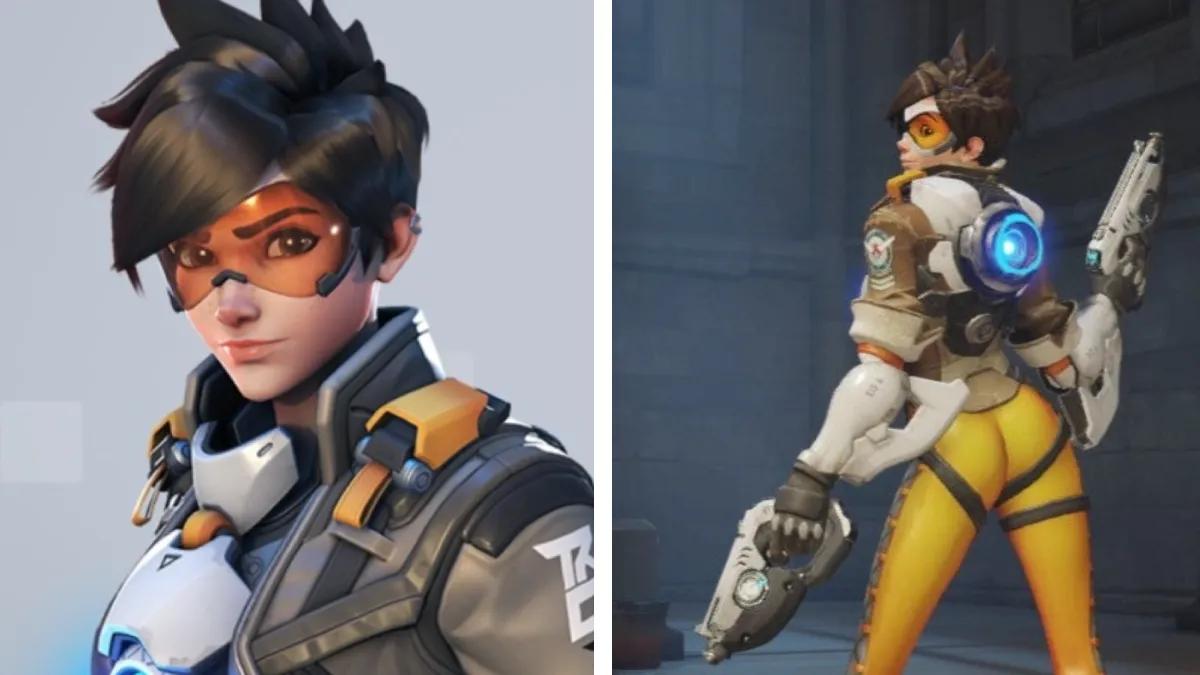 Джефф Каплан из Overwatch подтверждает, что Blizzard никогда не добавляла нерф заднице Трейсер, а скин Кэмми Вдовы вновь разжигает дискуссию 10-летней давности