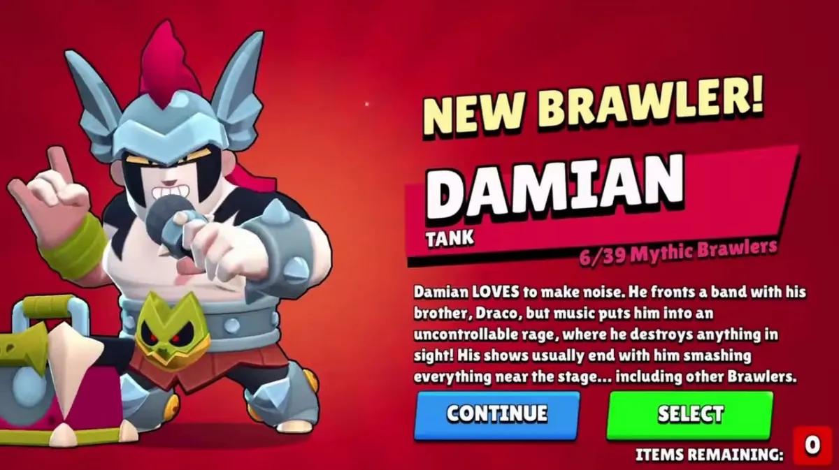 Событие с Дэмианом в Brawl Stars — шансы выпадения, бесплатная разблокировка и награды: объяснение.