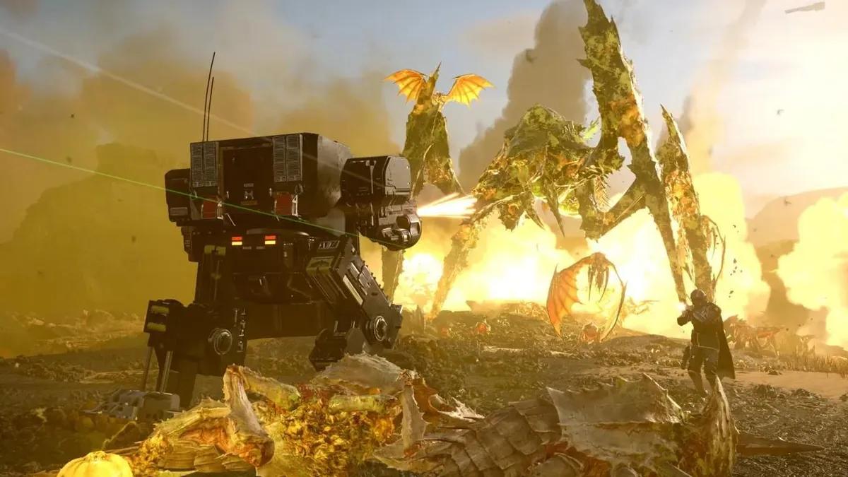 В обновление 6.2.2 для Helldivers 2 добавлены новые лесные биомы и тактические испытания.