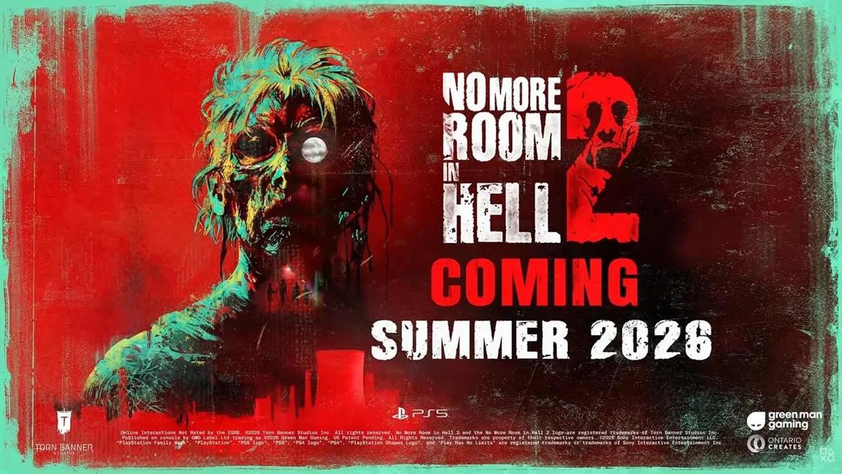 Игра No More Room in Hell 2 выйдет на PS5 этим летом с поддержкой кроссплея.