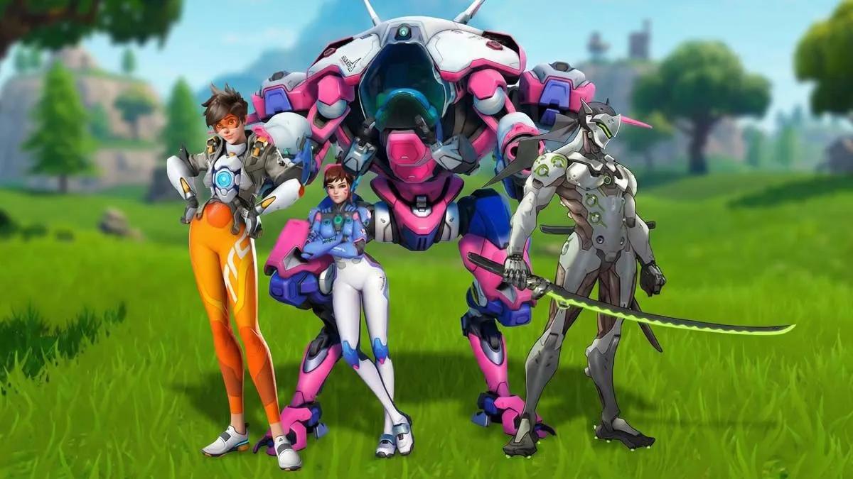 Анонсирован кроссовер Fortnite и Overwatch — на острове могут появиться классические карты.