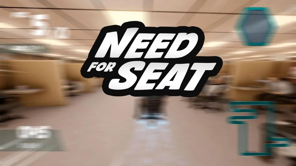 Need for Seat — новая гоночная игра, в которой вы можете управлять автомобилем, сидя на офисном кресле.