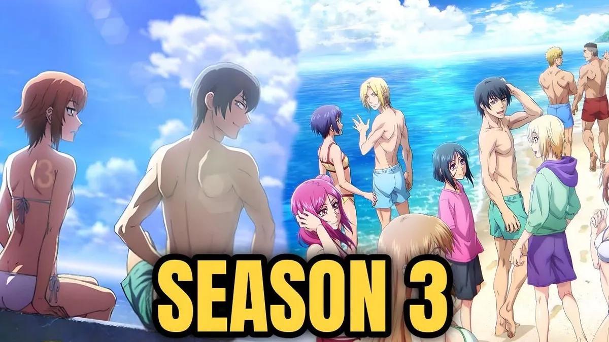 В преддверии премьеры третьего сезона сериала «Grand Blue» в июле 2026 года появился новый постер.