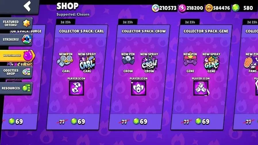 В Brawl Stars наконец-то возвращаются косметические предметы Hypercharge.
