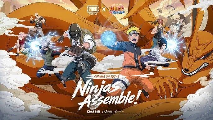 PUBG Mobile представила 9 скинов персонажей из Naruto Shippuden.