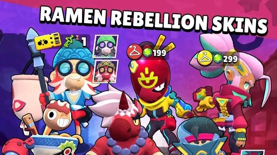 В обновлении Brawl Stars №68 представлено более 50 новых скинов.