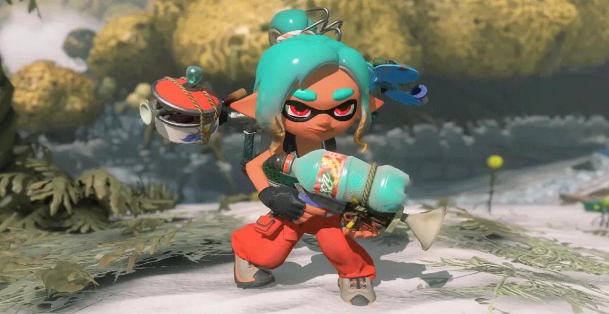 Splatoon Raiders играется как шутер с элементами сбора добычи от Nintendo.