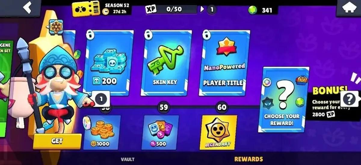В игре «Brawl Stars» запущен «Brawl Pass» от NanoNoodles с новыми скинами и системой «Vault»