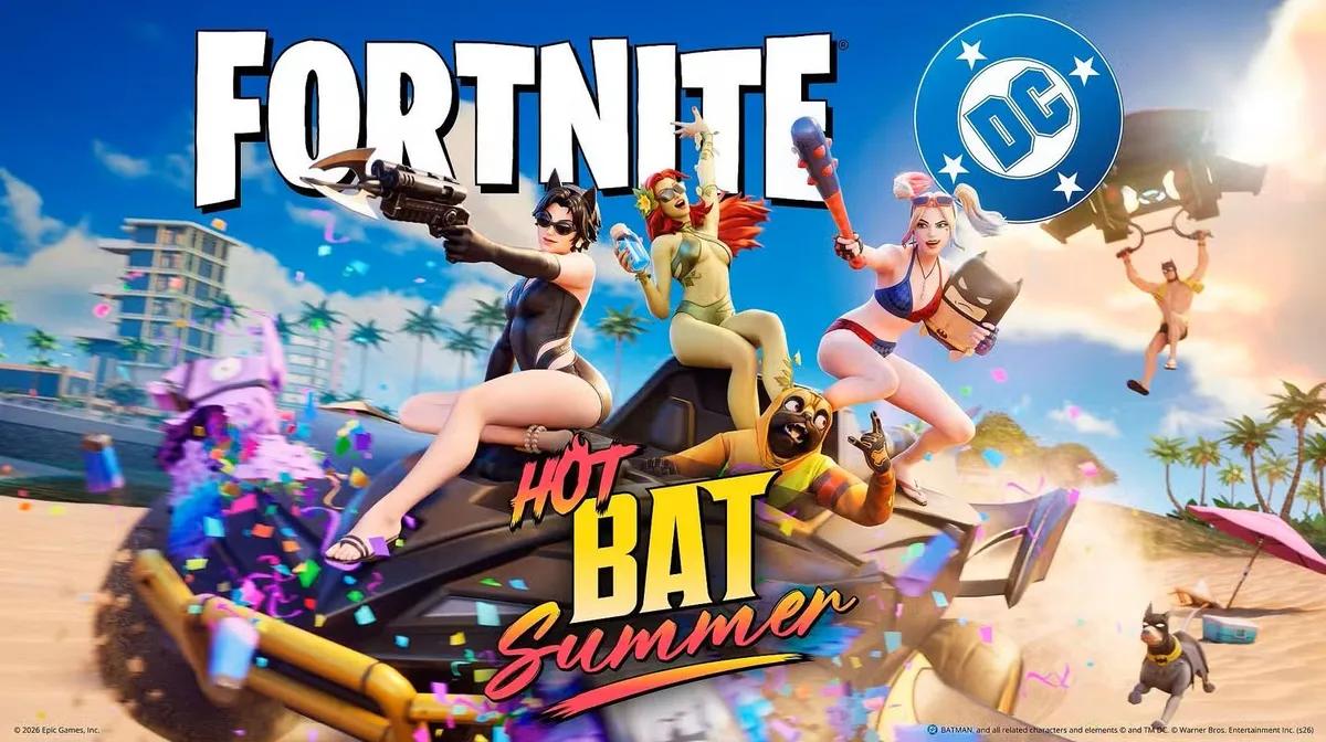 Летнее событие «DC» в Fortnite начнется 16 июля с контентом, посвященным Бэтмену