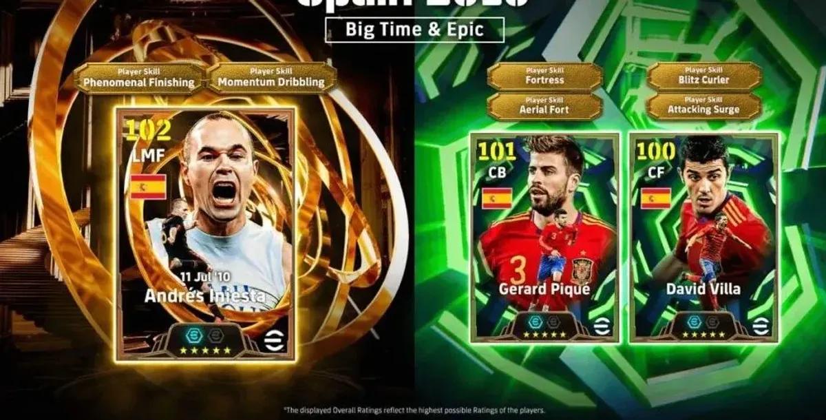 В обновлении eFootball 2026 добавлены набор «Испания 2010: Эпические матчи» и 13-й этап лиги