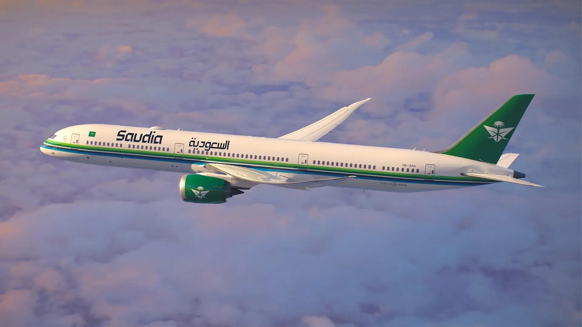 Saudia Airlines представила самолет с брендингом Кубка мира по киберспорту