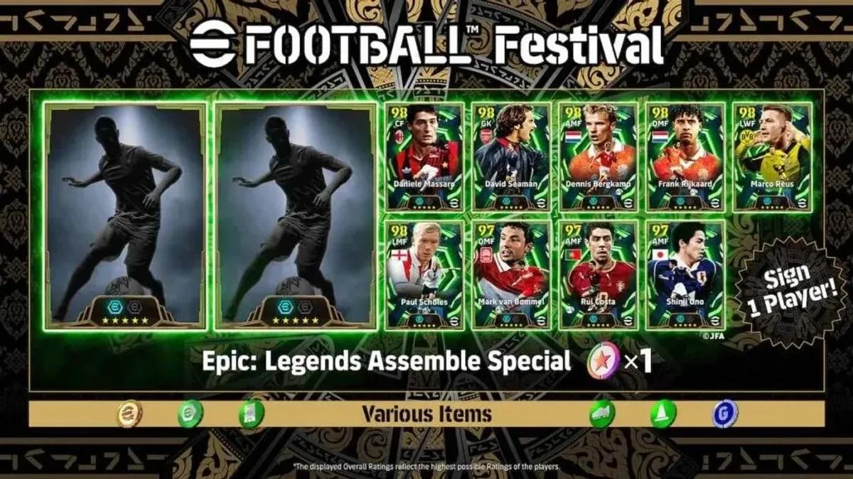 eFootball 2026 запускает кампанию футбольного фестиваля с бесплатной наградой для игрока Epic Games.