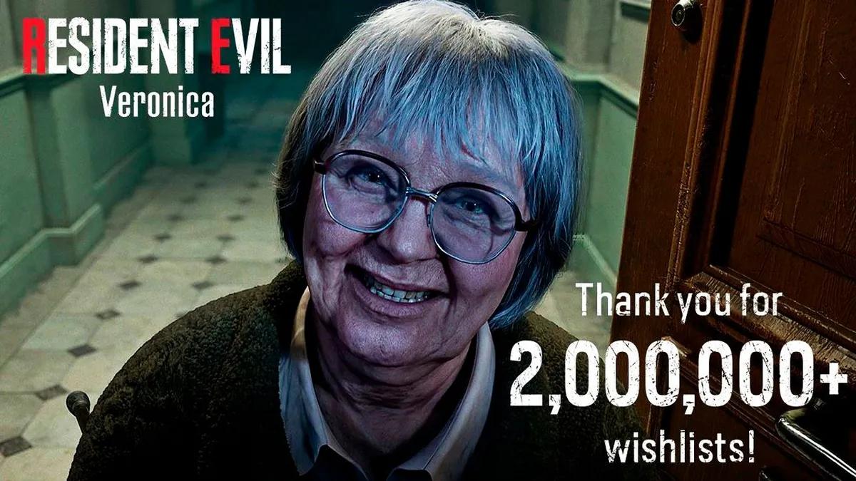 Capcom сообщила, что «Resident Evil: Veronica» была добавлена в список желаемого 2 миллиона раз